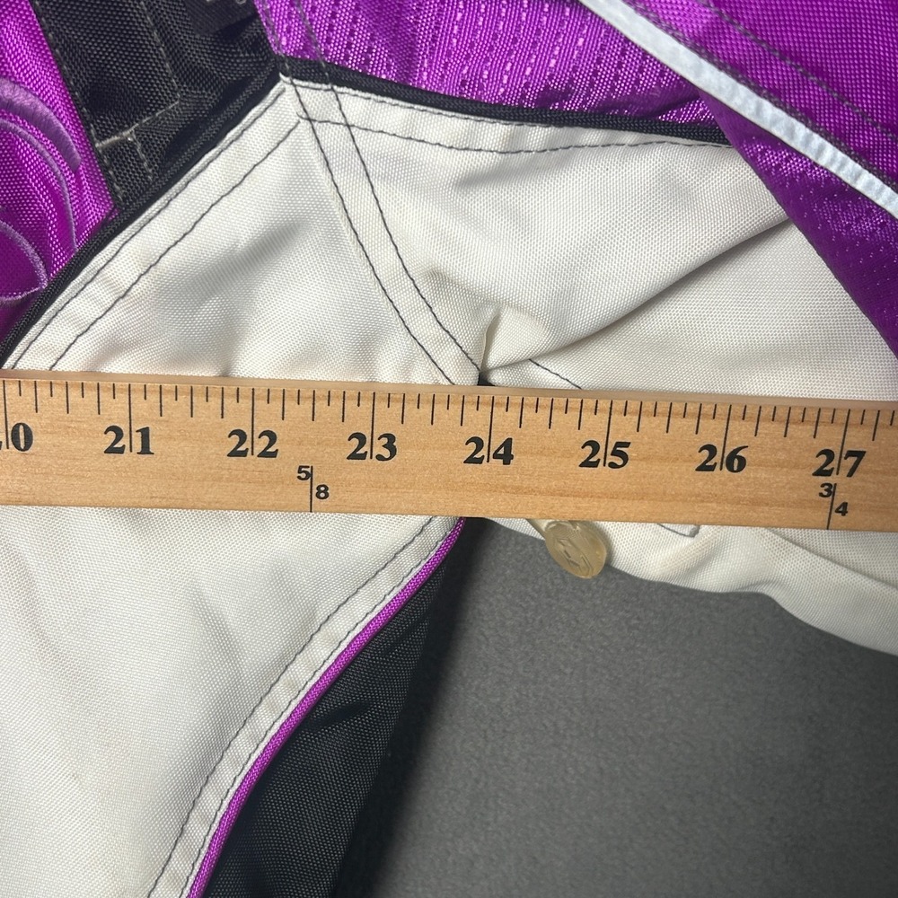 Castle X Womens Large Snowmobile Jacket Insulated Waterproof Purple Winter Coat - Picture 6 of 7